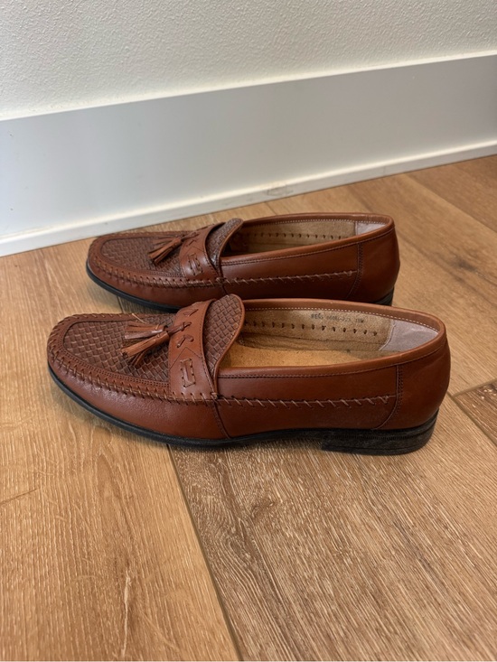 Mens Loafers Nunn Bush Strafford Woven Leather Loafer size 11 main image 6